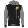 Unisex Heavyweight Varsity Full-Zip Hooded Sweatshirt Thumbnail