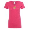 Women’s Glitter V-Neck T-Shirt Thumbnail